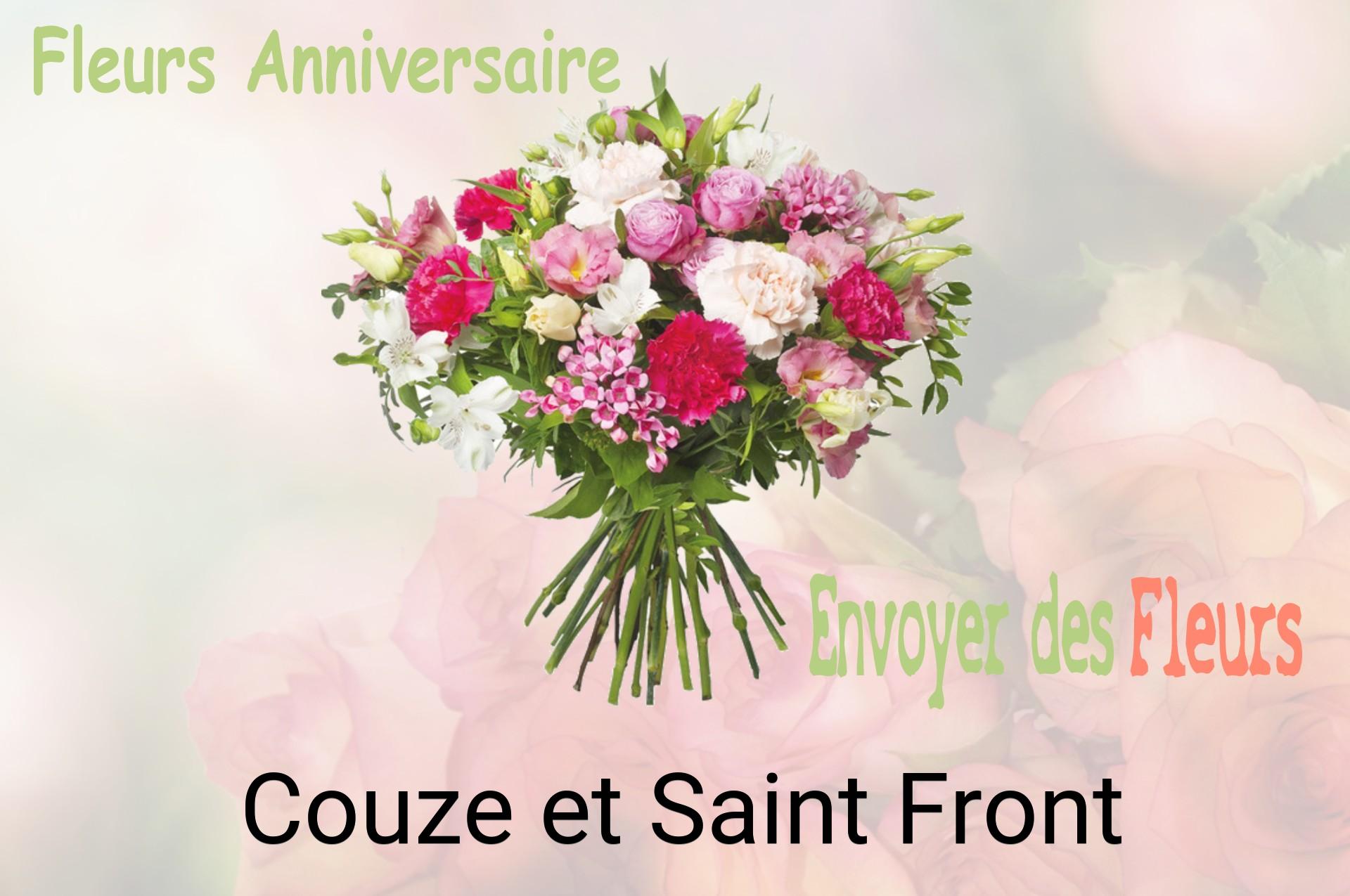 Bouquet de fleurs d’anniversaire livré à Couze-et-Saint-Front